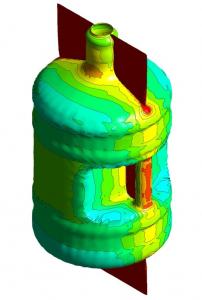 ANSYS POLYFLOW粘彈性材料的流動(dòng)模擬分析